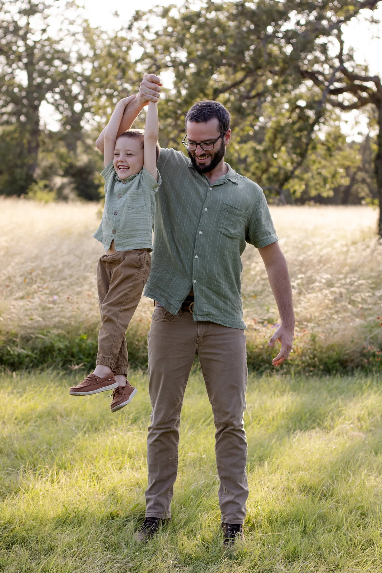 A portrait from the Elsass family session