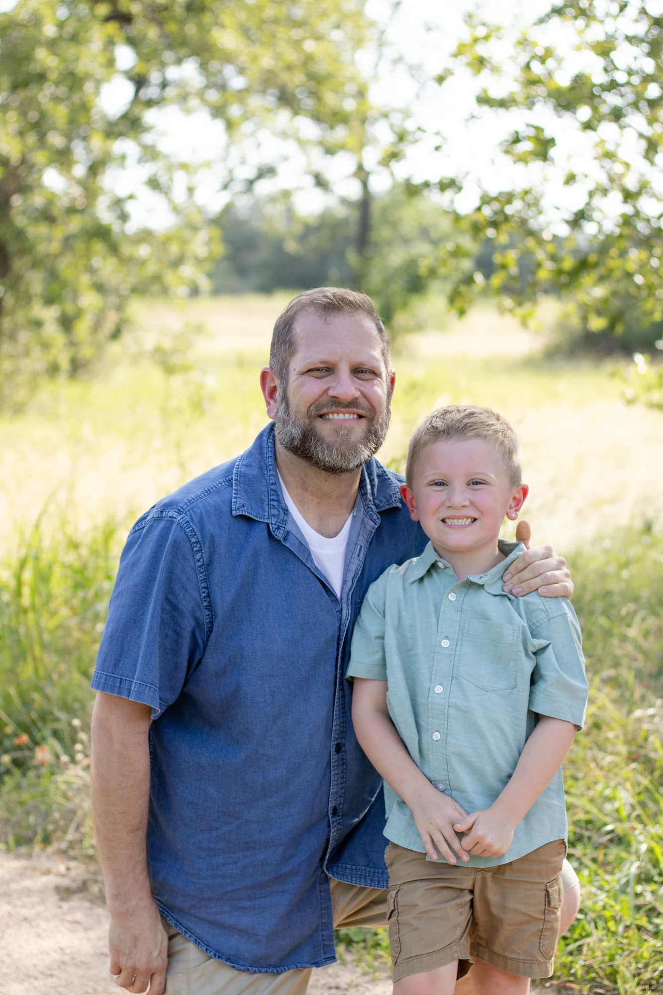 A family portrait from the Lauer session