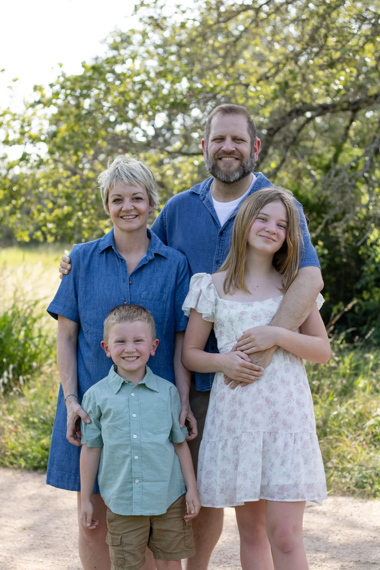 A warm portrait from the Lauer family session