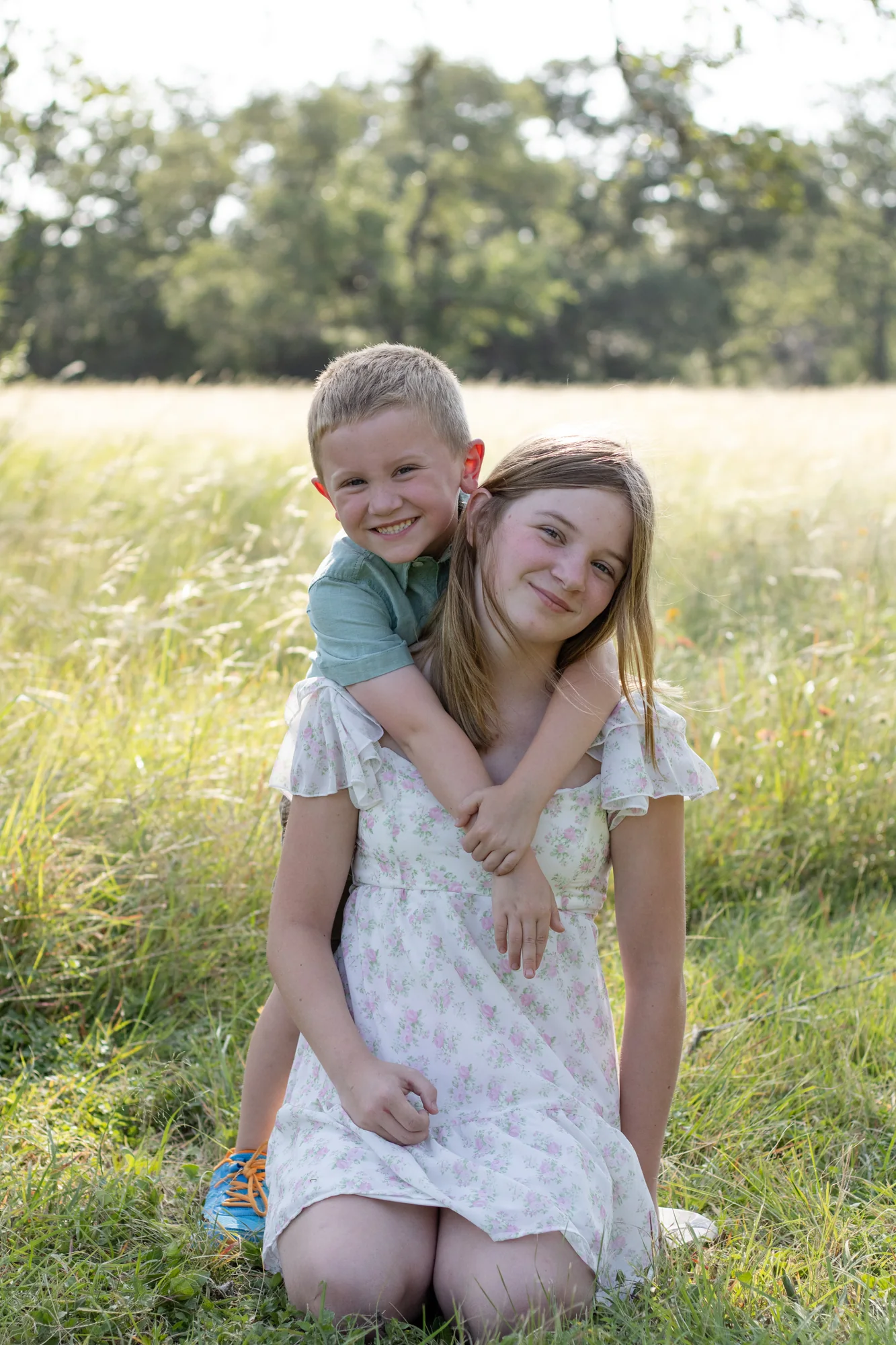 A natural childhood moment from the Lauer family session