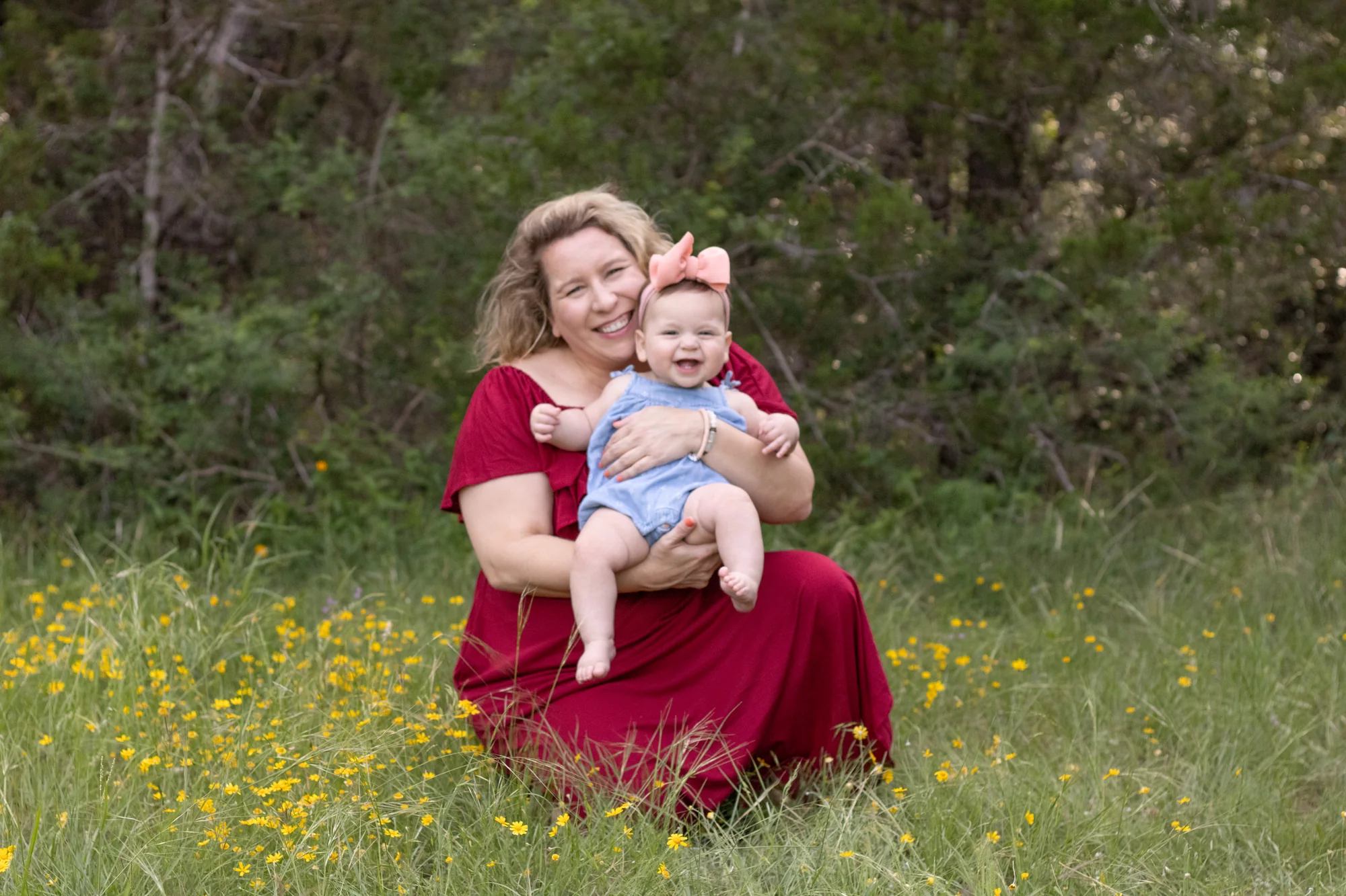 A loving connection between mother and daughter