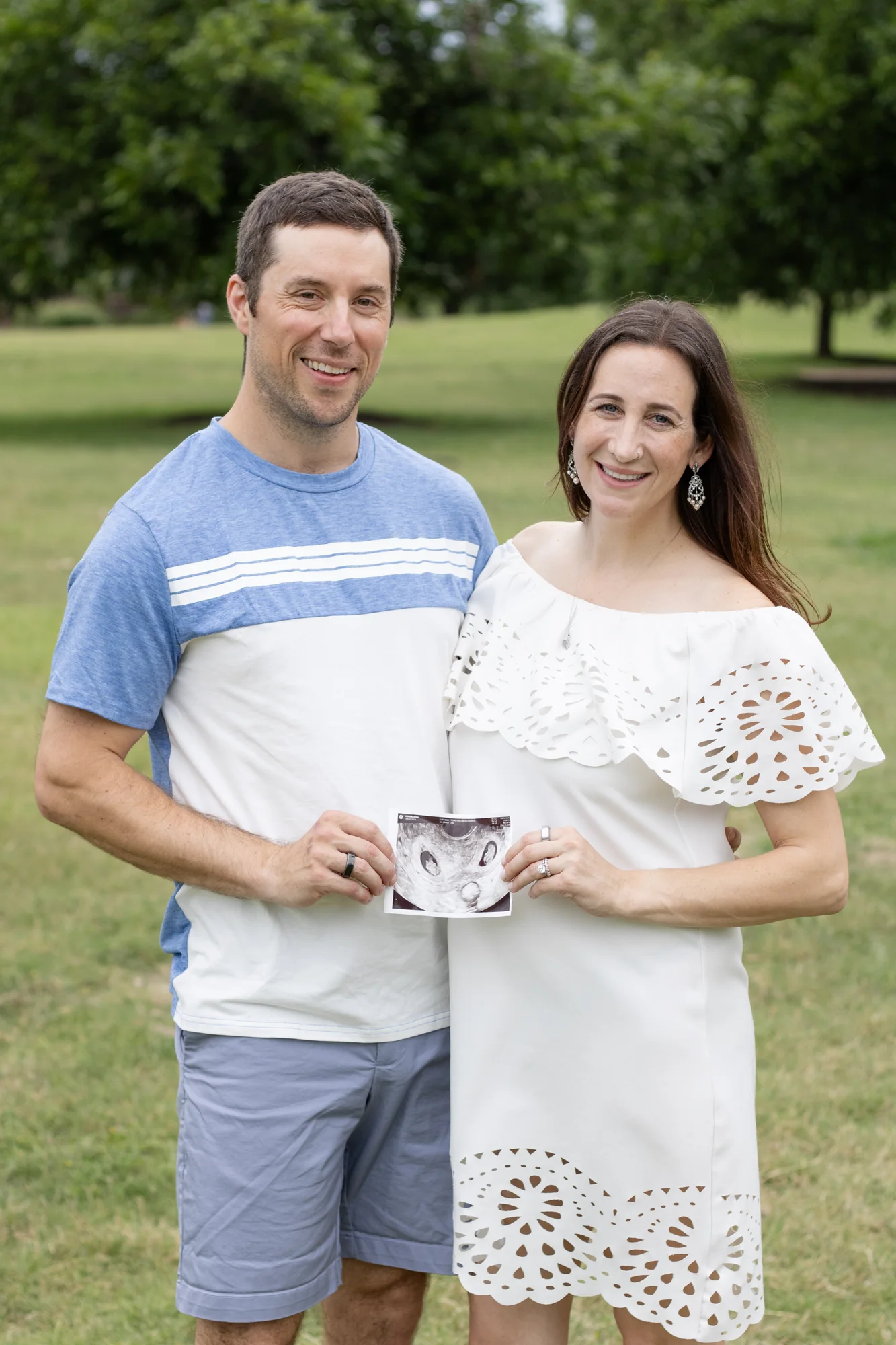 A maternity portrait from the Remick family session