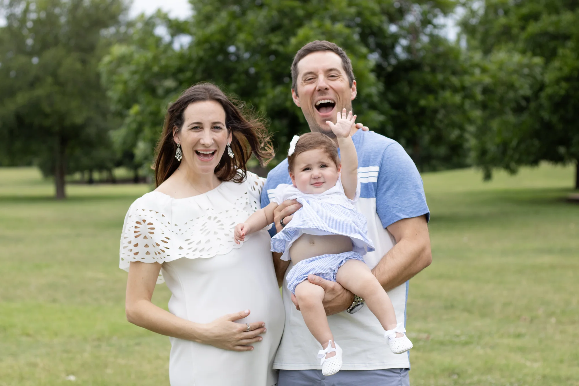 A warm moment from the Remick maternity session